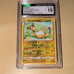 Ampharos Pokémon Card - Gem Mint 10